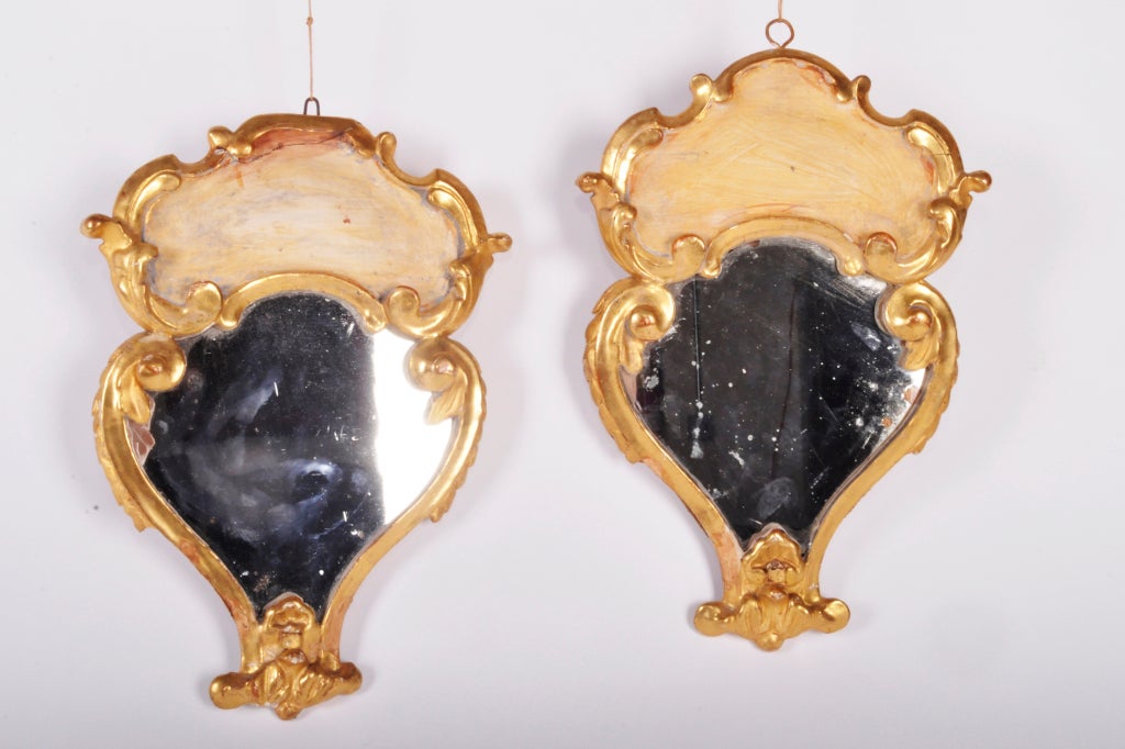 Pair of Venetian Girandole Mirrors 1