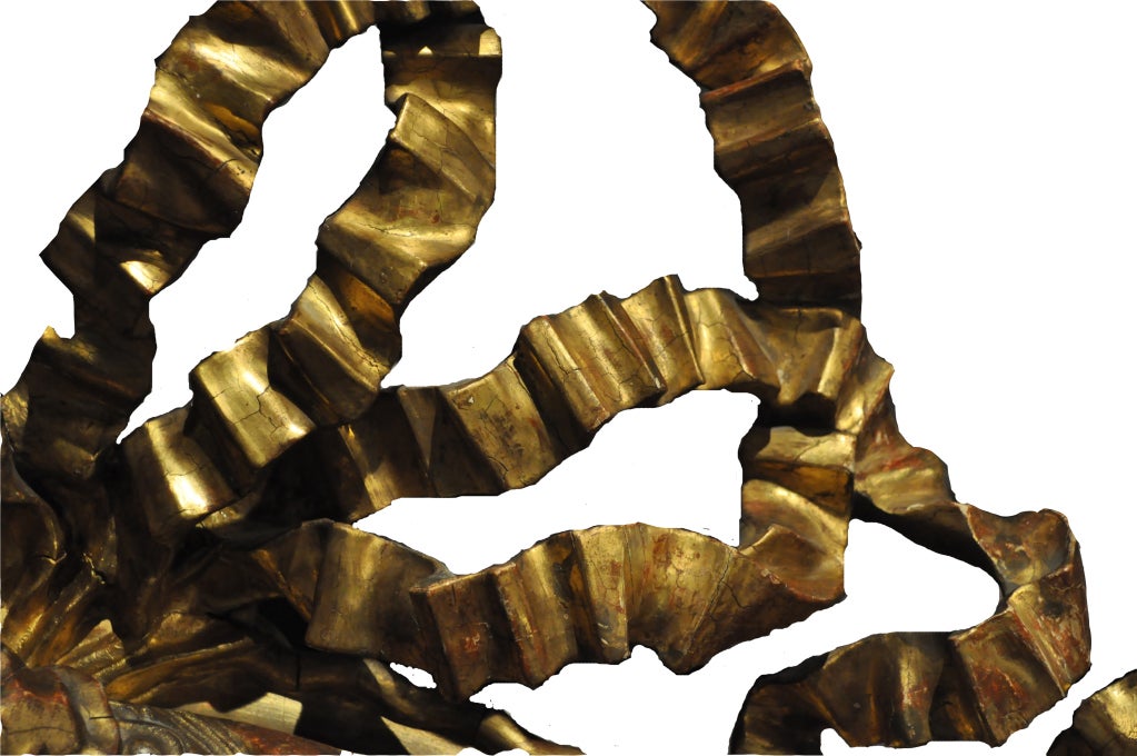 Oval Gilt Mirror Frame with Ribbon Decoration at 1stDibs ribbon