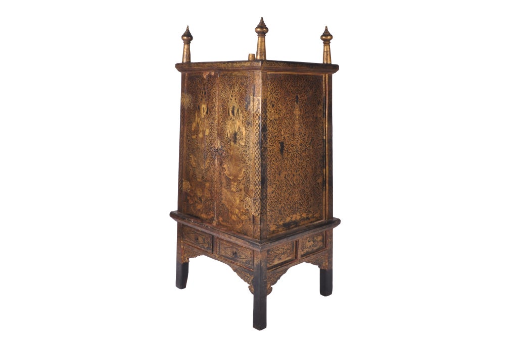 18th Century and Earlier Thailand Manuscript Cabinet