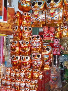 Burmese Owl Paper Mache Molds