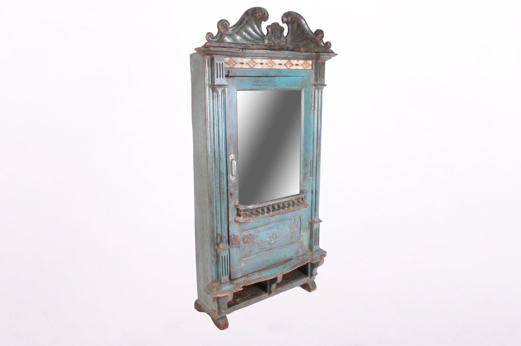 Indian British Colonial Chechen Wood Armoire