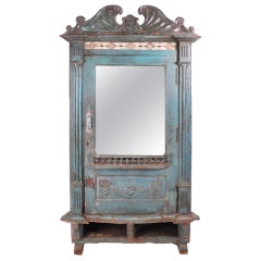 British Colonial Chechen Wood Armoire