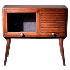 Vintage Art Deco Radio Cabinet
