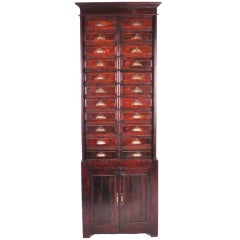 British Colonial Document Cabinet