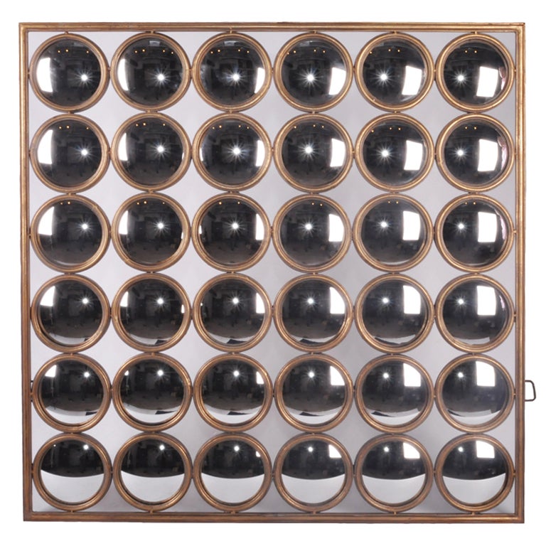 Decoration Panel of Round Curved Mirrors