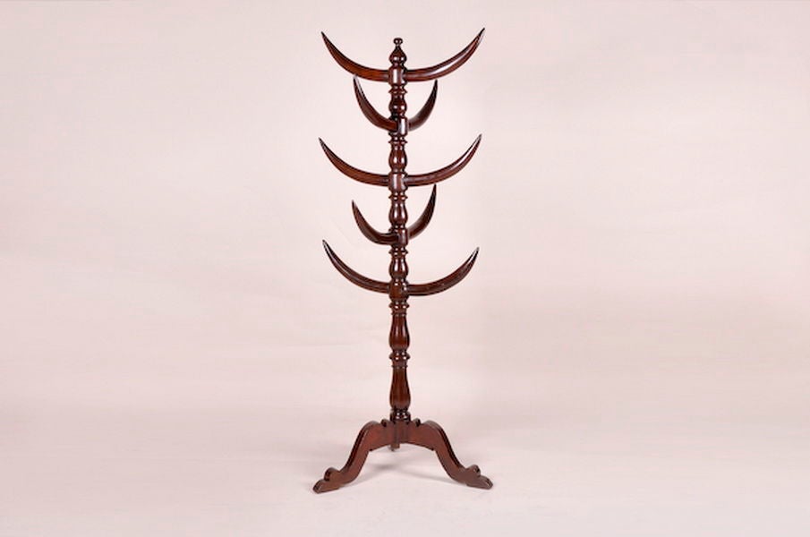 British Colonial Coat and Hat Tree
