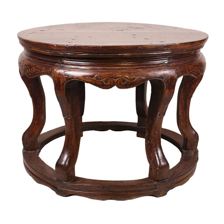 Round 6-leg Tea Table