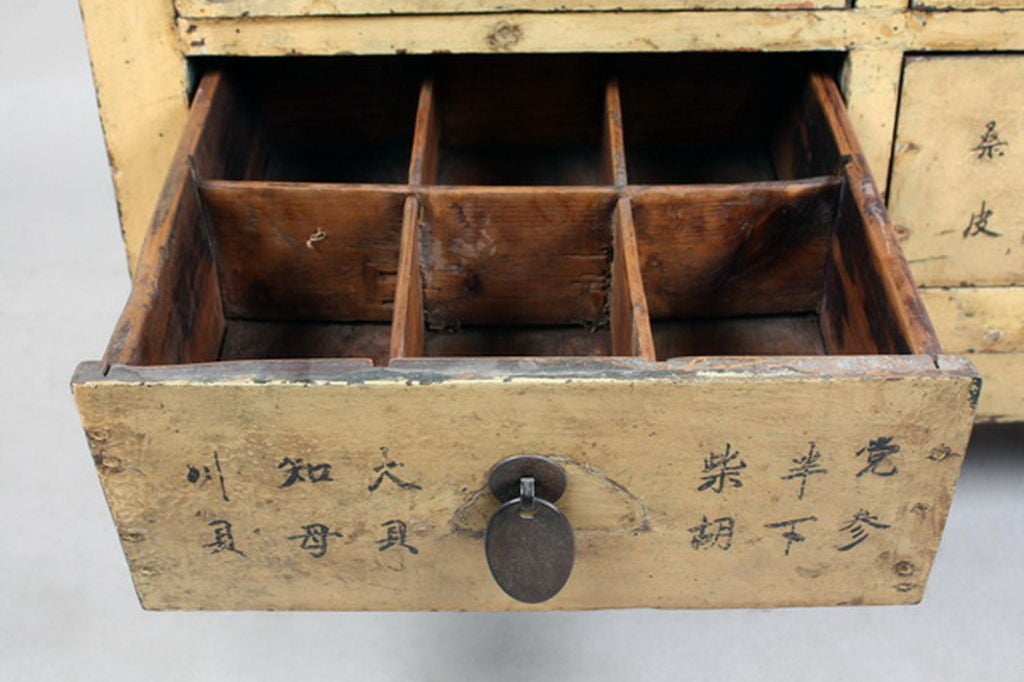Chinese Apothecary Chest In Good Condition In Chicago, IL