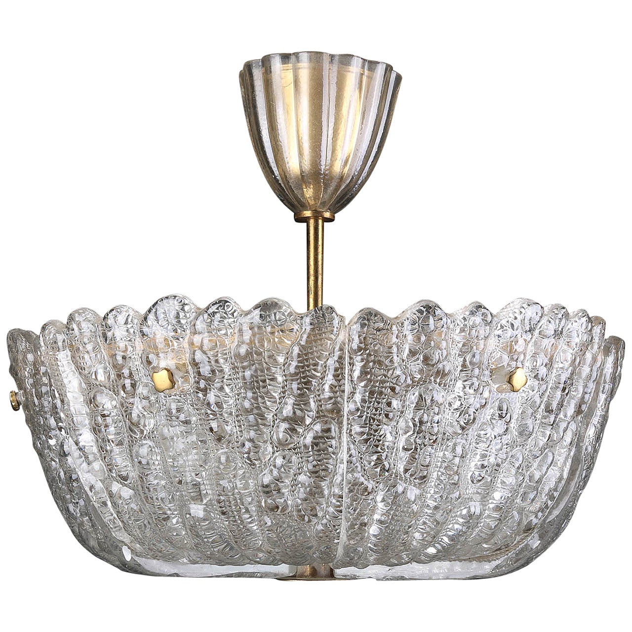 Orrefors Crystal Chandelier by Carl Fagerlund