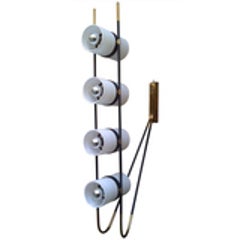French 1950's Wall or Ceiling Lamp by Royal Lumiere for Lunel 3