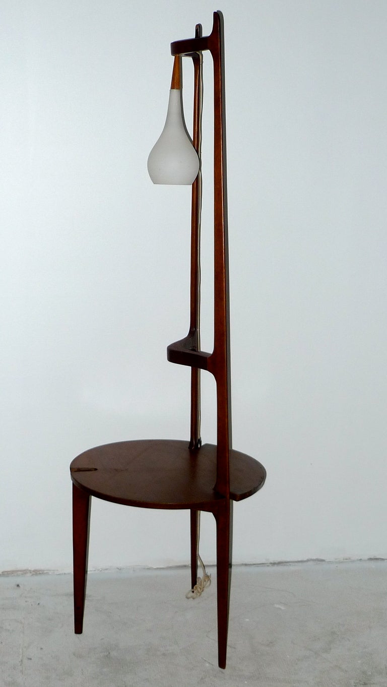Mid-20th Century Sculptural Danish Lamp Table
