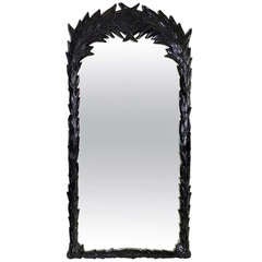 Large Palm Foliate Mirror by Sirmos 3