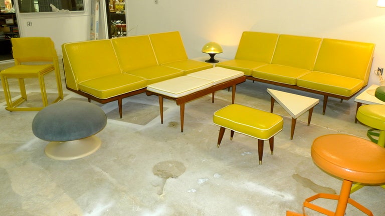 7 Piece Mid-Century Modern Living Room 3