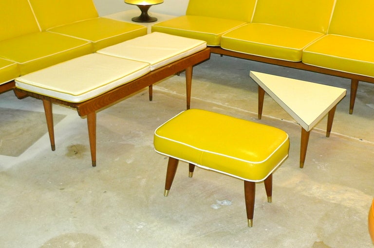 7 Piece Mid-Century Modern Living Room 2