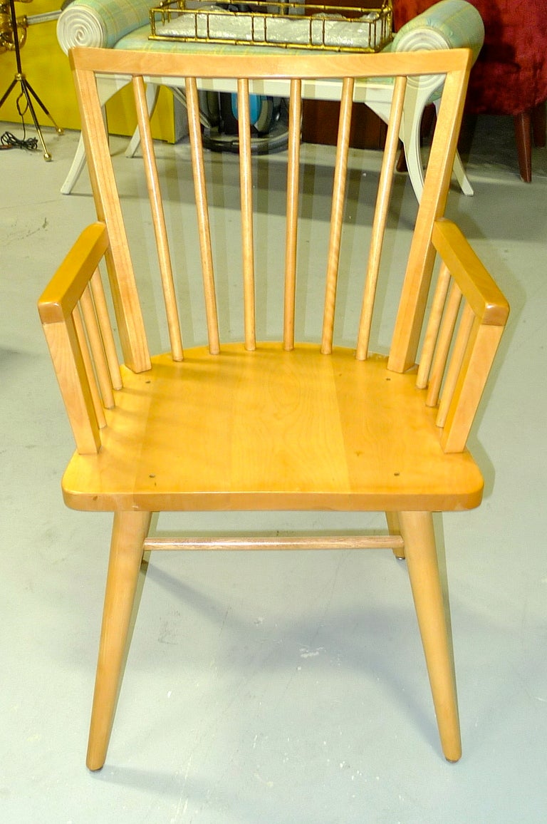 Four ModernMates Windsor Chairs by Leslie Diamond for Conant Ball For Sale 2