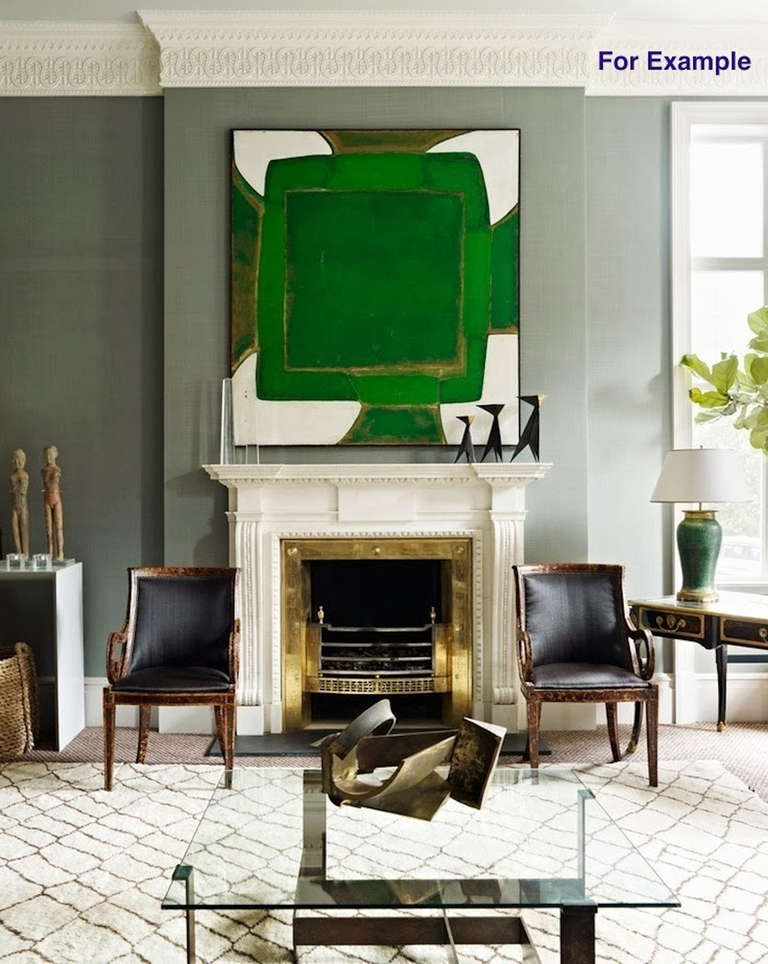 Brass Bolection Fireplace Surround In Excellent Condition In Hanover, MA