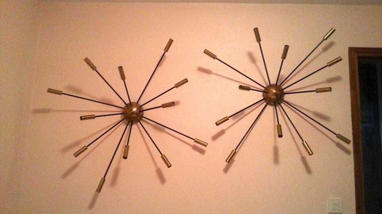 Rare Ceiling or Wall-Mounted Sputnik by Stilnovo 2