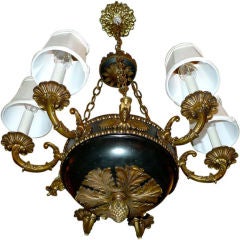 6 Candle Empire Style Chandelier 4