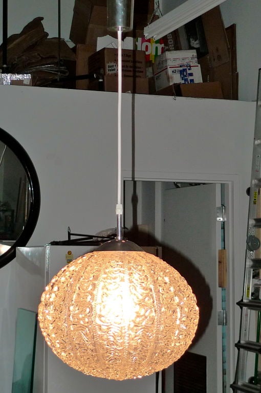 sea urchin pendant light