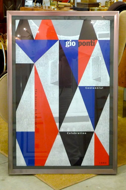 gio ponti poster