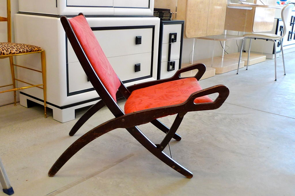 Italian Gio Ponti 'Nifea' Folding Chair