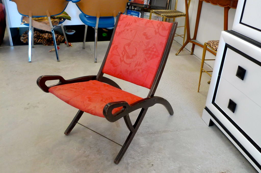 Mid-20th Century Gio Ponti 'Nifea' Folding Chair