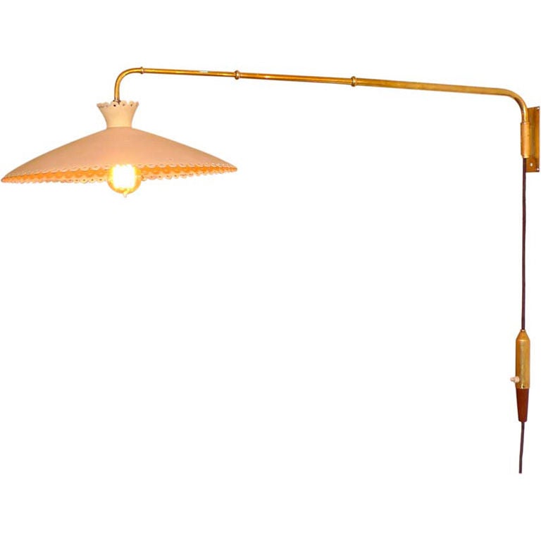 Stilnovo Telescoping Counterbalance Swing Arm Wall Light at 1stdibs