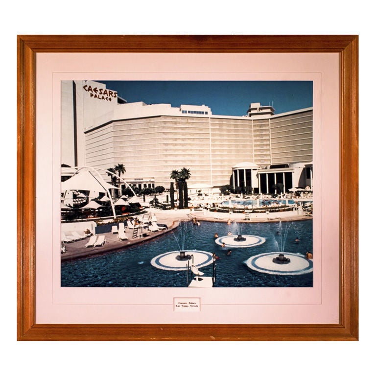 1960's Photograph of Caesar's Palace, Las Vegas For Sale