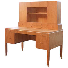East Indian Satinwood Desk by Gregg Lipton 3