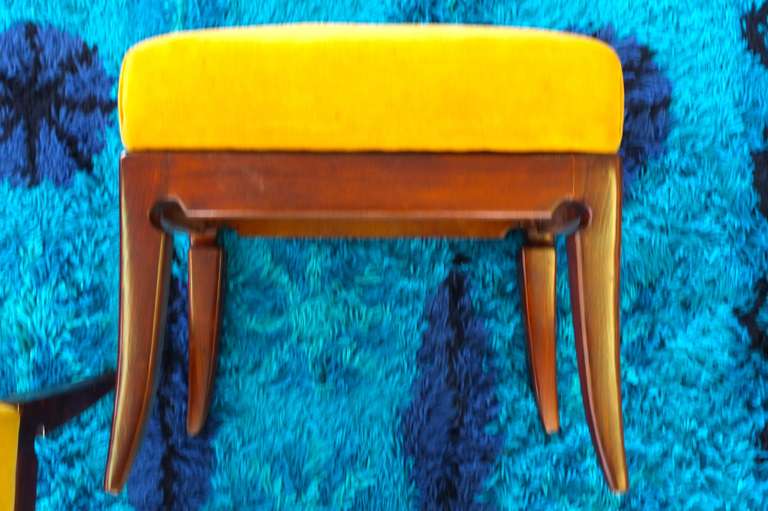 Pair of 1940's Italian Footstools For Sale 2