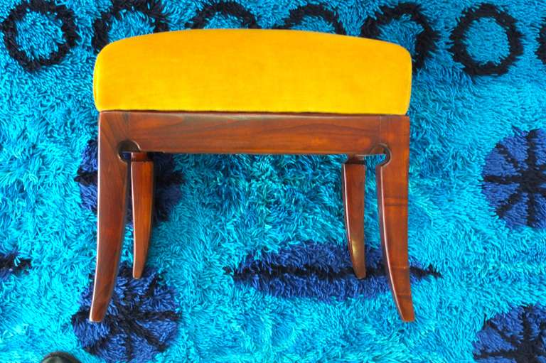 Pair of 1940's Italian Footstools For Sale 3