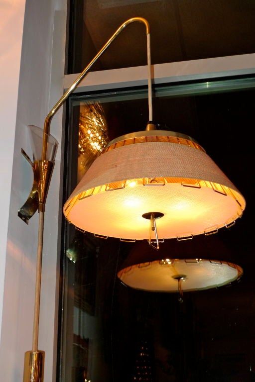 1950's Counterbalance Swing Arm Wall Lamp by MOE Light at 1stDibs