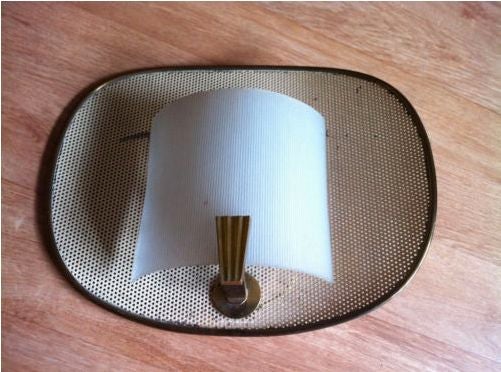 1950's French Modernist Sconce 3