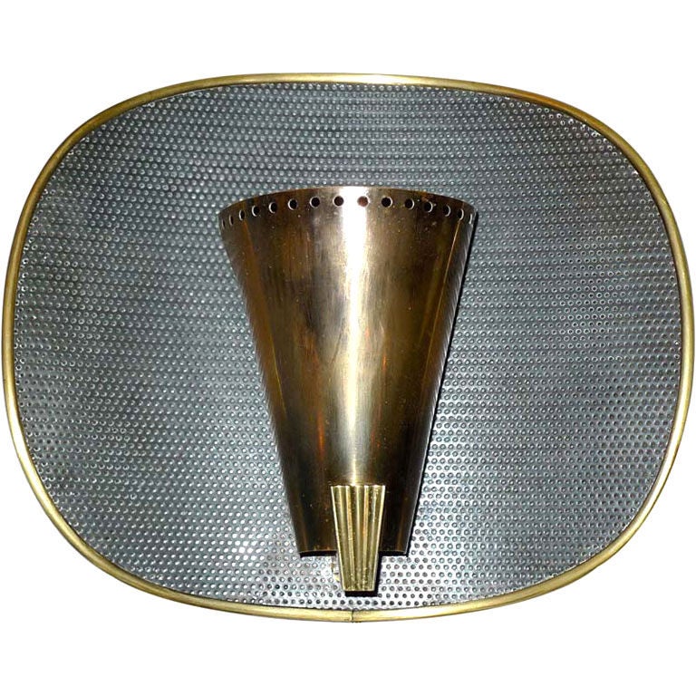 1950's French Modernist Sconce
