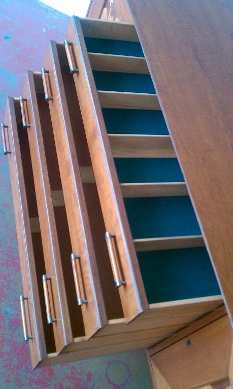 Mid-20th Century Walnut Sideboard by Renzo Rutili for Johnson Furniture