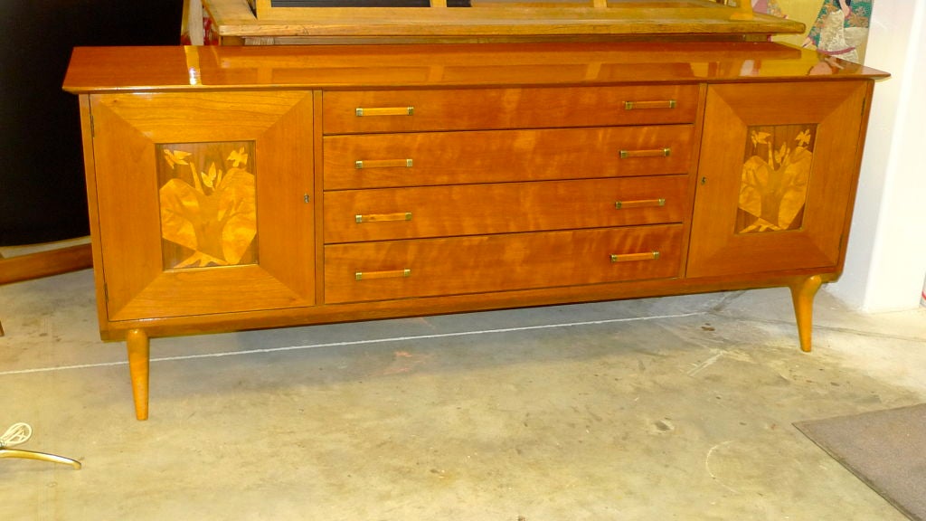 Walnut Sideboard by Renzo Rutili for Johnson Furniture 1