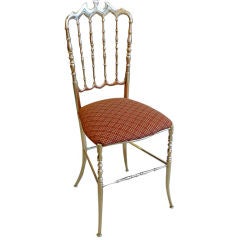 Retro Solid Brass Chiavari Chair