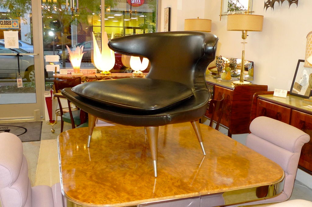 Pair of Horn Chairs by Karpen of California 1