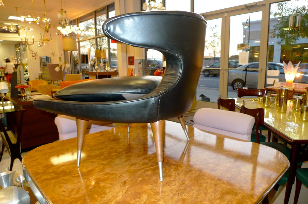 Pair of Horn Chairs by Karpen of California 2