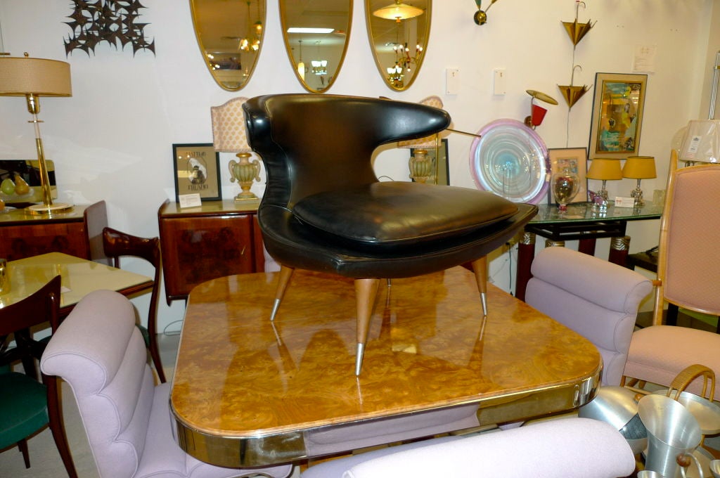 Pair of Horn Chairs by Karpen of California 3