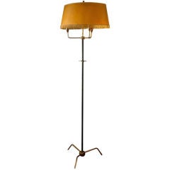 Vintage French Modernist Floor Lamp