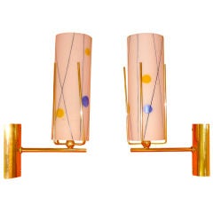 Pair of Mid-Century Italian Sconces