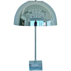 Lampe de bureau à dôme en chrome Paul Mayen pour Habitat