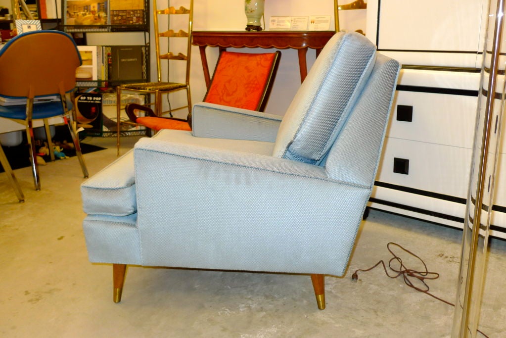 Mid-20th Century 1950's Upholstered Arm Chair