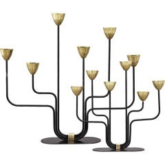Candle Holders by Gunnar Ander for Ystad