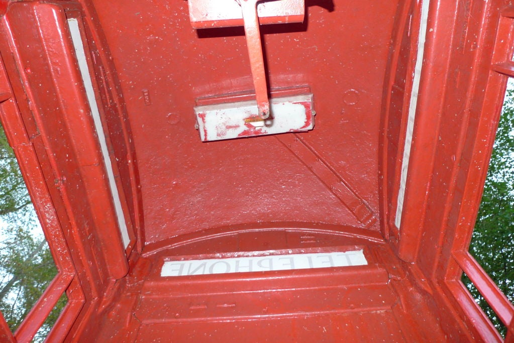 British Red Telephone Box - Model K6A 3