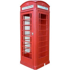 Vintage British Red Telephone Box - Model K6A