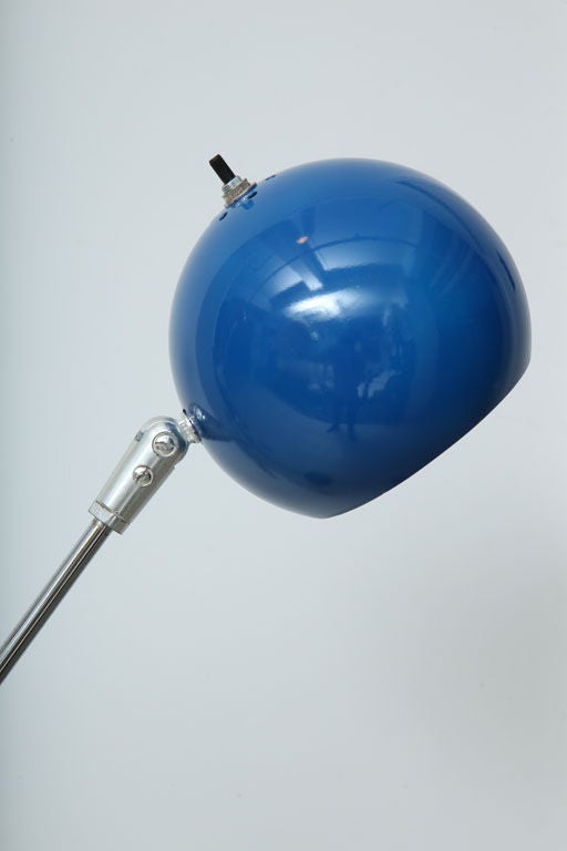 Three Arm Articulating Floor Lamp with Multi-Color Balls 4