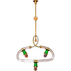Barovier & Toso Loop Ring Chandelier