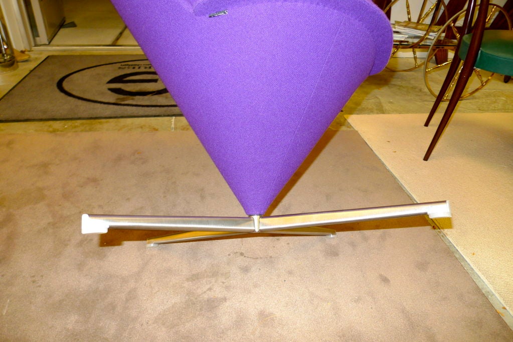 Mid-20th Century Verner Panton Heart Chair